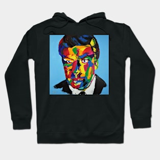 Sir Michael Caine Pop Portrait 003 Hoodie